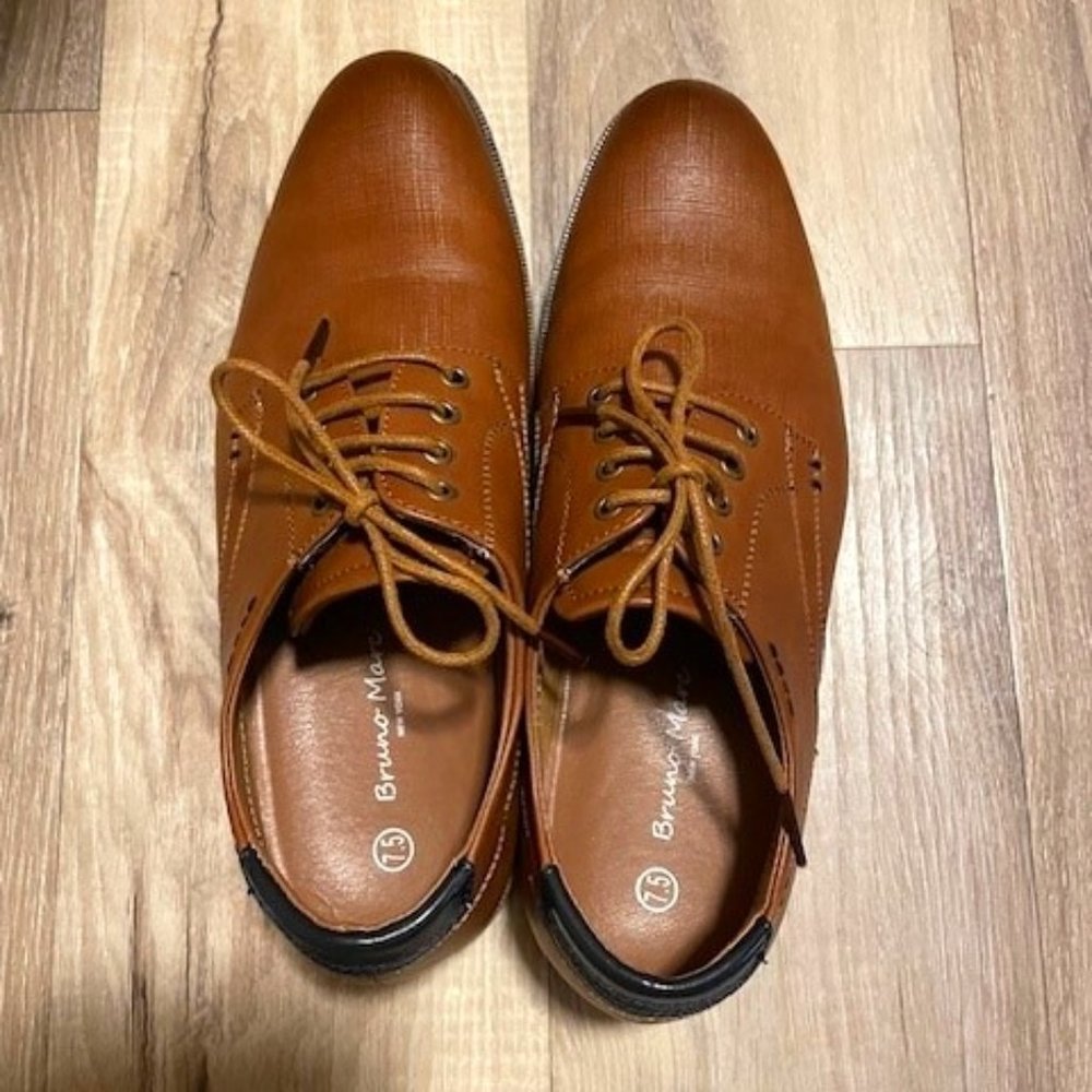 Men's Bruno Marc Oxford Dress Shoes Size 7.5